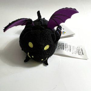 Disney Sleeping Beauty Maleficent Dragon Tsum Tsum 3.5" New Black Purple